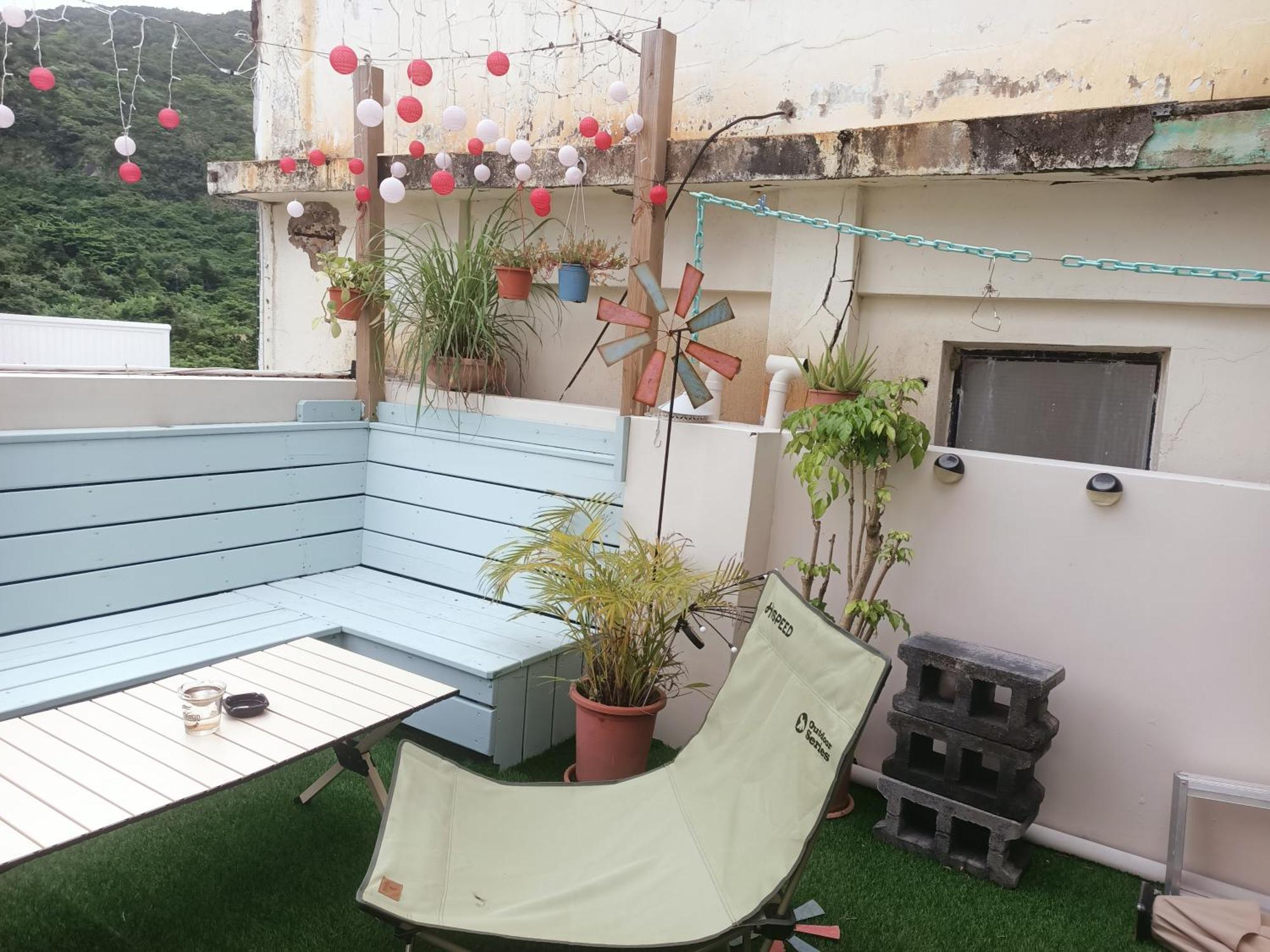 七十腳落背包客棧 Hostel กรีนไอแลนด์ ภายนอก รูปภาพ