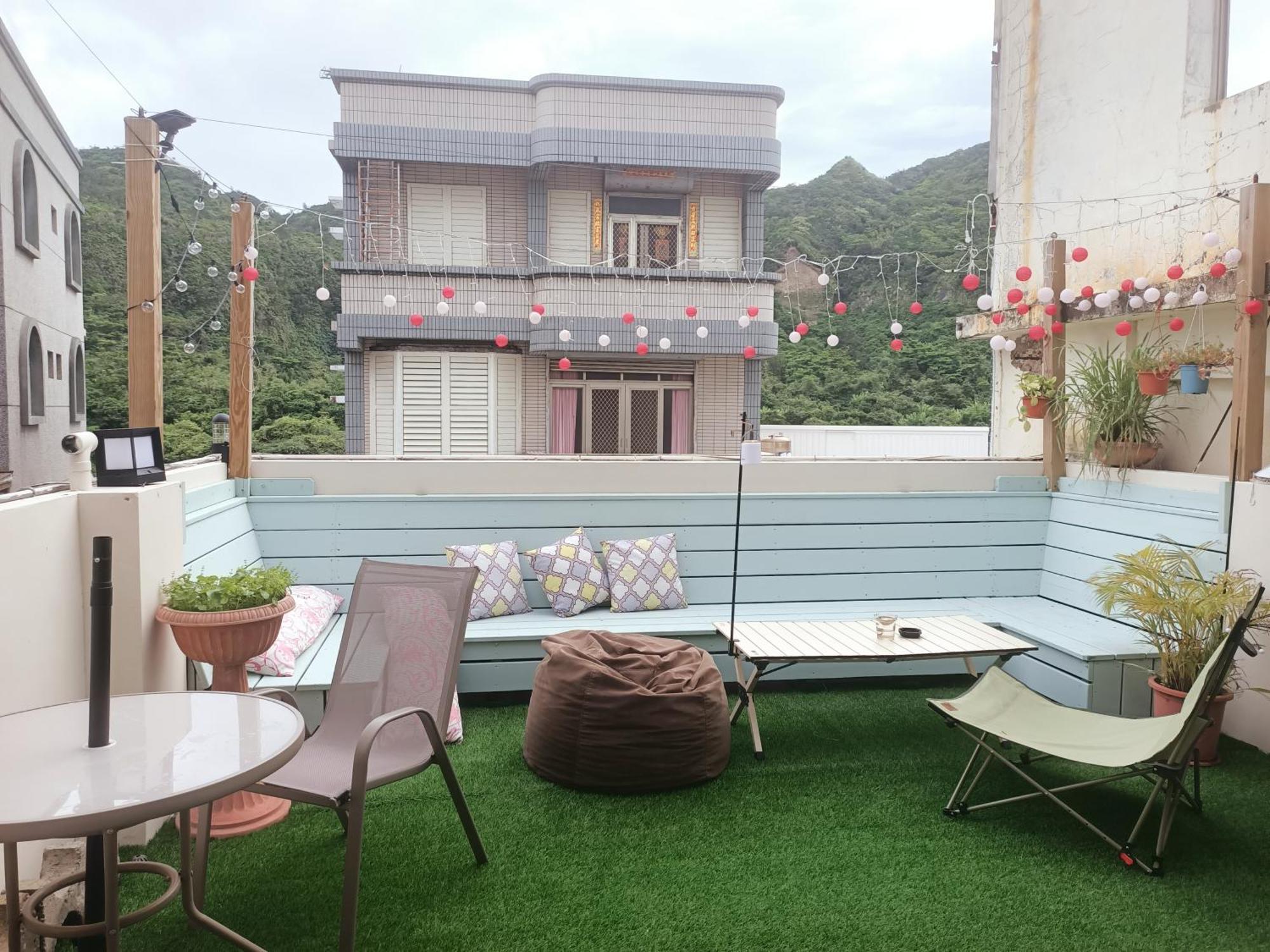 七十腳落背包客棧 Hostel กรีนไอแลนด์ ภายนอก รูปภาพ